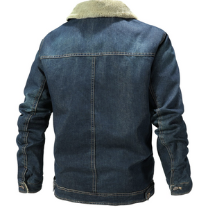 Sander - Versatile Fleece Denim Jacket