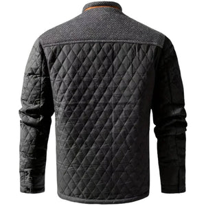 Spencer - Men's Quilted Field Jacket for Rugged Style