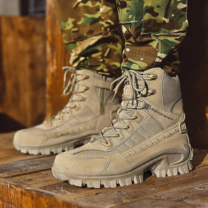 SummitGuard  - Durable Men's Outdoor Waterproof Tactical Work Boots